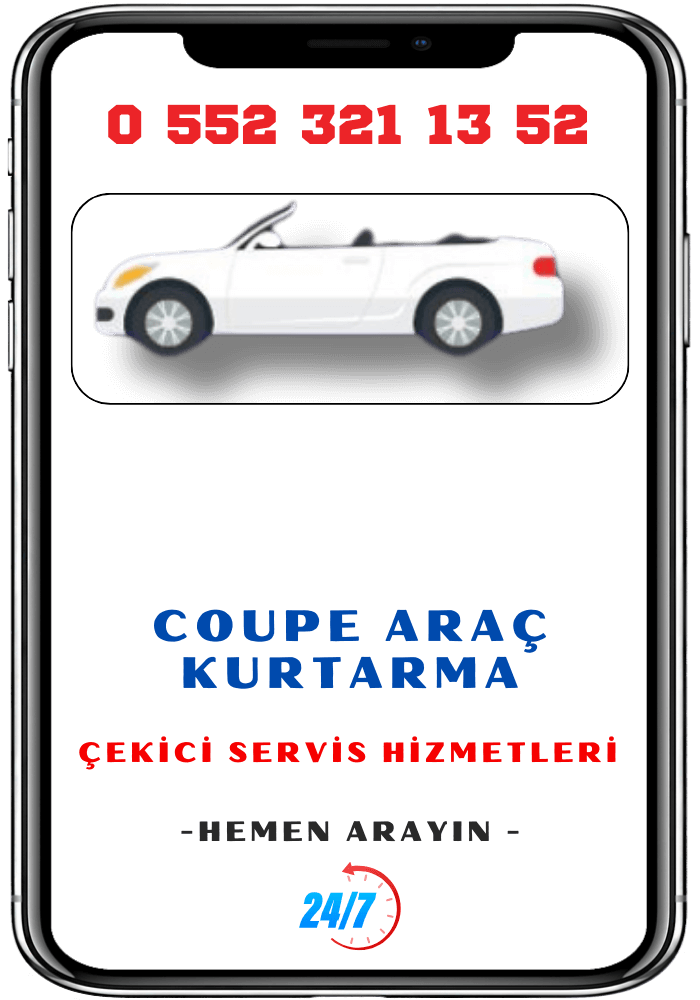 Cabriolet Tipi Araç Kurtarma Oto Çekici Servisi Hizmetleri | EFE Kurtarma